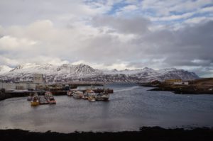 Islande hiver sac à dos